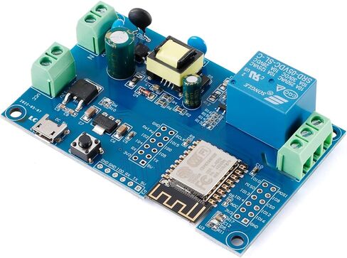 000 جيسيني ESP8266 واي فاي وحدة تتابع قناة واحدة ESP-12F التيار المتناوب/تيار مستمر وحدة إمداد الطاقة اللاسلكية وحدة التتابع AC90-250V DC7-12V DC5V ESP-12F مجلس التنمية التطوير الثانوي in Kuwait