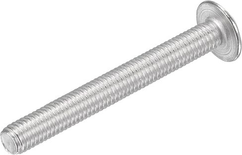 مسامير غطاء مقبس رأس ذات حواف من uxcell، برغي محرك مقبس سداسي M8x60mm، 304 مسامير تثبيت من الفولاذ المقاوم للصدأ، برغي آلة ملولب بالكامل 10 قطع in Kuwait