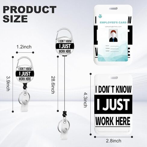 Back&Body Hurts ID Badge Holder with Clip Badge Reels Retractable Heavy Duty, Retractable Badge Holders Reels，Id Badge Holders Retractable for School Office Men Women Teen Kids in Saudi Arabia