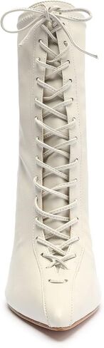 SCHUTZ Women's Tennie Lace Up High Heel Ankle Boots in Saudi Arabia