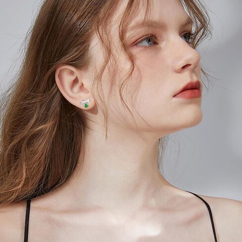 Horse Earrings for Women 925 Sterling Silver Horse Earrings Cute Animal Horse Earrings Jewelry Gifts for Women in Kuwait