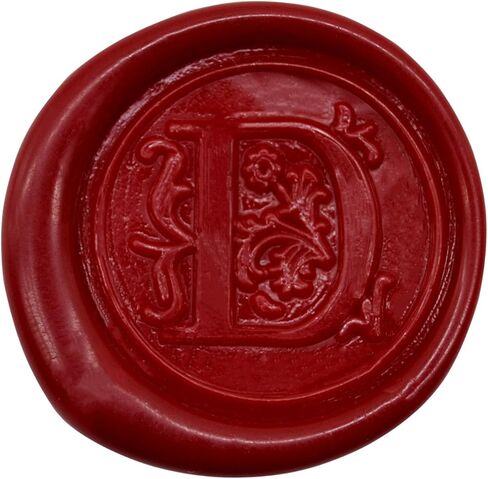 6 قطع من أعواد ختم الشمع مع الفتيل - شمعة شمع لتزيين بطاقة شكر ودعوة الزفاف على شكل ظرف in Kuwait