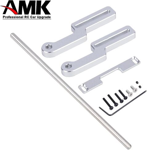 AMK TRX4M Bumper, TRX4M Front Bumper with Mounting Tools, Adjustable Bumper Mount Bracket for 1/18 Scale RC Crawler Car TRX4M Defender/Ford Bronco Upgrades, Red in Saudi Arabia