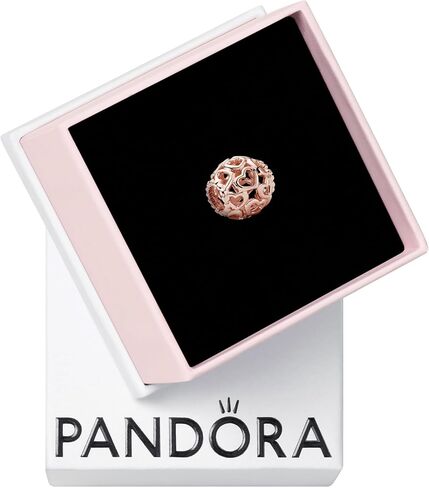 Pandora Jewelry Open Your Heart Rose Charm, With Gift Box in Saudi Arabia