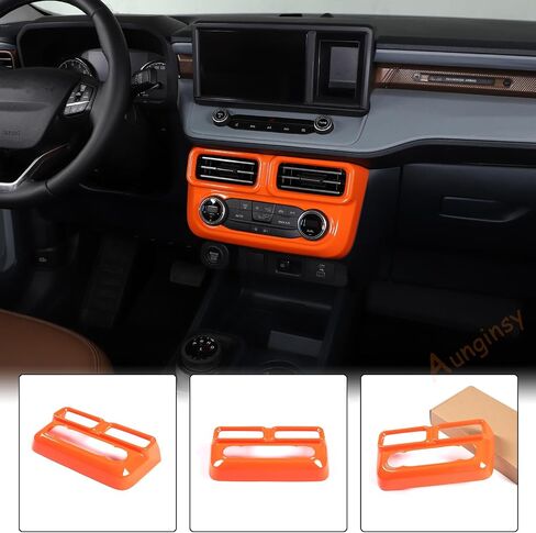 Car Center Console Air Outlet Cover Compatible with Ford Maverick 2022-2024 Car Air Conditioner Mode Switch Panel Decorative Cover Air Outlet Vent Frame Panel Cover Trim Protect Interior Accessories in Saudi Arabia