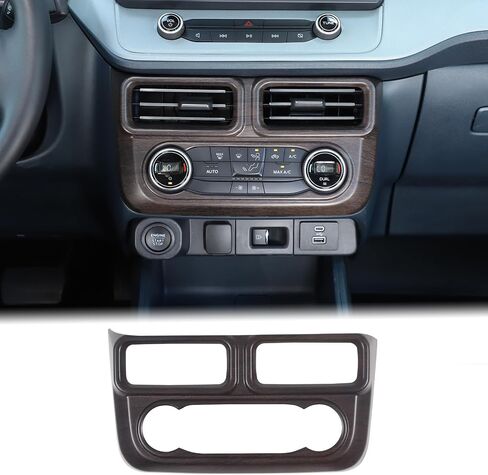 Car Center Console Air Outlet Cover Compatible with Ford Maverick 2022-2024 Car Air Conditioner Mode Switch Panel Decorative Cover Air Outlet Vent Frame Panel Cover Trim Protect Interior Accessories in Saudi Arabia