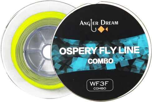 100FT WF3F WF5F WF8 Fly Fishing Line Combo Weight Forward Fly Line with Braided Backing Tapered Leader Preload Fly Line with Welded Loop in Saudi Arabia
