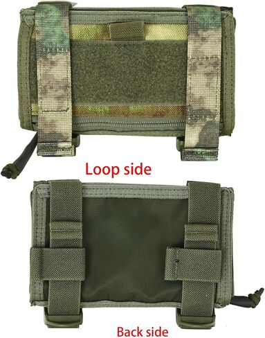 Tactical Arm Map Case, Shooters Armband Sleeve and Wrist Map Holder, DOPE Card Holder with Clear Windows for Shooting Range Cards and Field Data in Kuwait
