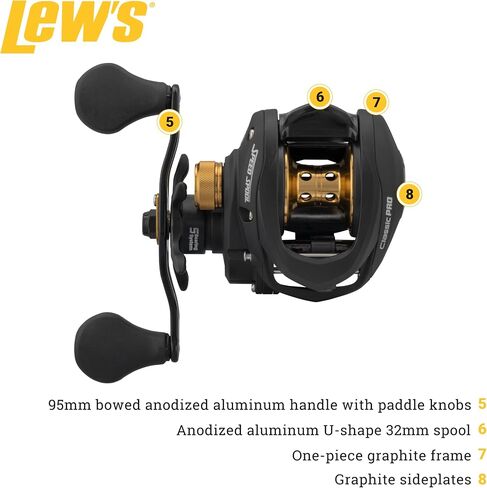 Lew's Classic Pro Speed Spool SLP Baitcast Reel in Kuwait