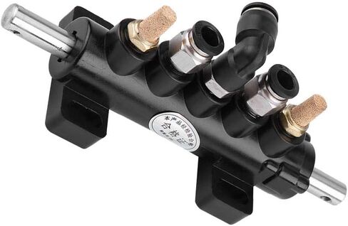 KIMISS Car Air Control Valve Foot Pedal Valve for Tire Changer Machine Supplies Tool Type B,Aluminum Alloy (White)(A) in Saudi Arabia