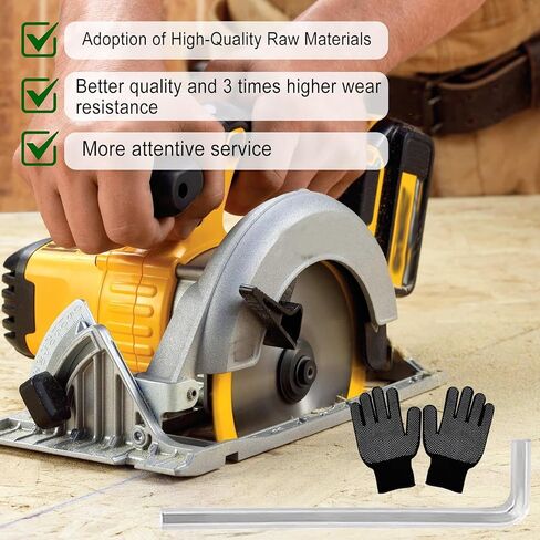 غسالة بمشبك خارجي من الفولاذ 61004800، مع مسمار شفرة منشار دائري 648697-00، مع مفتاح ربط مطابق مناسب لآلات القطع DEWALT DCS372 DCS390 DCS391 DCS392 DC310 DCS373 in Kuwait