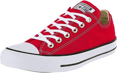 Converse Chuck Taylor All Star Shoes (M9696) Low Top in Red, 11 Mens / 13 Womens, Red in Saudi Arabia
