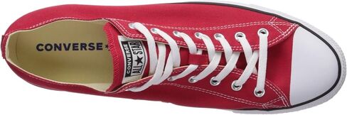 Converse Chuck Taylor All Star Shoes (M9696) Low Top in Red, 11 Mens / 13 Womens, Red in Saudi Arabia