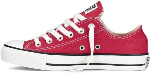 Converse Chuck Taylor All Star Shoes (M9696) Low Top in Red, 11 Mens / 13 Womens, Red in Saudi Arabia