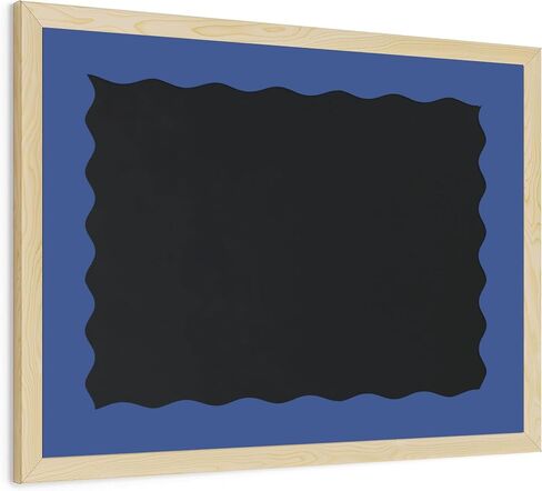 Navy Blue Bulletin Board Border 49.2ft Classroom Decorative Scalloped Rolled Border Trim in Saudi Arabia