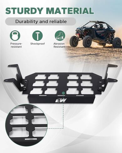 NIXFACE UTV Offroad Packout Mount مناسب لـ Polaris RZR Pro XP/ R، Turbo R 2 أبواب و4 أبواب - متوافق مع Milwaukee Packout in Kuwait