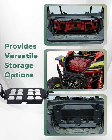 NIXFACE UTV Offroad Packout Mount مناسب لـ Polaris RZR Pro XP/ R، Turbo R 2 أبواب و4 أبواب - متوافق مع Milwaukee Packout in Kuwait