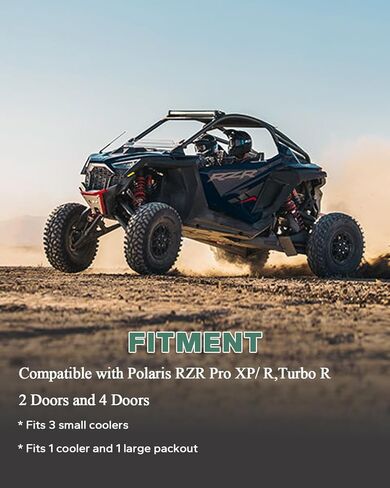 NIXFACE UTV Offroad Packout Mount مناسب لـ Polaris RZR Pro XP/ R، Turbo R 2 أبواب و4 أبواب - متوافق مع Milwaukee Packout in Kuwait