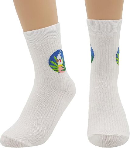 Women's Sweet Animal Cotton Blend Socks Set One Size Fits All in Kuwait