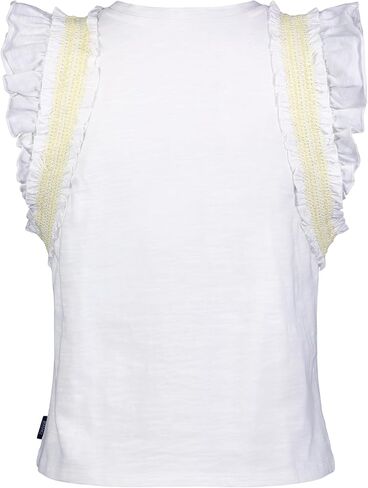 Buffalo David Bitton Women's Betina Ruffle Sleeve Tank Top in Kuwait