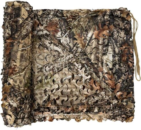 LOOGU Camo Netting, Camouflage Netting Camouflage Net Blinds for Sunshade, Camping, Shooting and Hunting and Many More in Kuwait