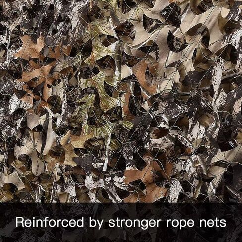 LOOGU Camo Netting, Camouflage Netting Camouflage Net Blinds for Sunshade, Camping, Shooting and Hunting and Many More in Kuwait