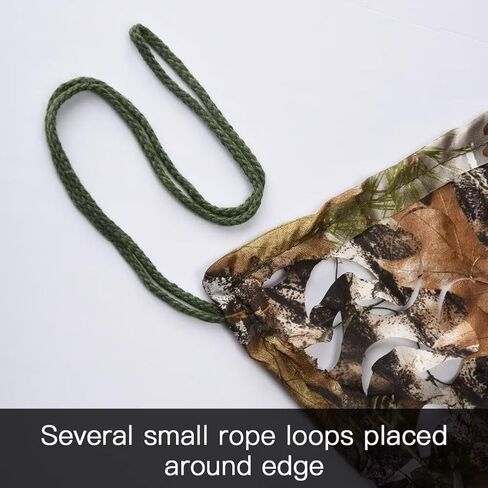 LOOGU Camo Netting, Camouflage Netting Camouflage Net Blinds for Sunshade, Camping, Shooting and Hunting and Many More in Kuwait