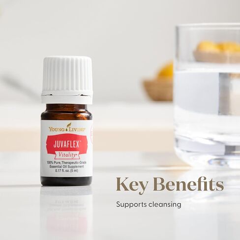 الزيت العطري JuvaFlex Vitality من Young Living - دعم التنظيف والصحة الشاملة وإزالة السموم الطبيعية ونمط حياة صحي - رائحة الصحوة - 5 مل in Saudi Arabia