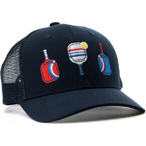 ChalkTalkSPORTS Pickleball Rope & Trucker Hats | Pickleball Snapback Caps