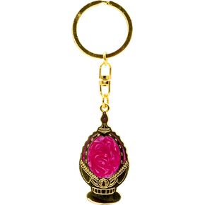 ABYSTYLE - PUELLA MAGI MADOKA MAGICA Keyring Madoka Soul Stone, Pink, H. 5,3 cm x L. 2,64 cm