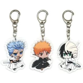 EBTY DREAMS Inc. - Set of 3 Bleac Acrylic Keychain Grimmjow, Ichigo v3
