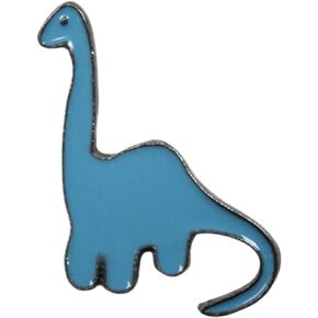 Blue Brontosaurus Dinosaur Enamel Pin