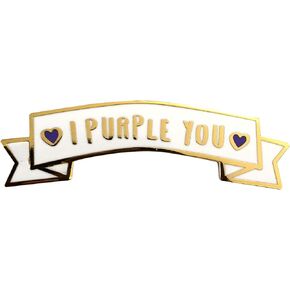 BTS Enamel Pin, I Purple You, Kpop Pins for Backpacks
