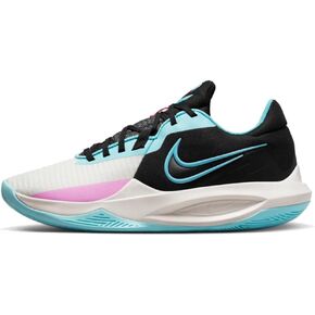 NIKE Precision 6 Mens Basketball Shoes Adult DD9535-102 (SAIL/COPA-Phantom-Black), Size 11.5