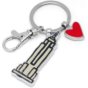 Marc Tetro NYC Keyrings (Empire State, Taxi, Statue of Liberty)