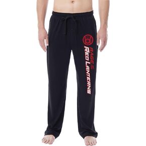 DC Comics Mens' Green Lantern Brightest Day Blackest Night Logo Sleep Pajama Pants - All Corps