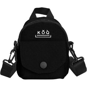 حقيبة ماسنجر من القماش من FuninCrea، حقيبة كتف من القماش لطيفة وعصرية، حقيبة هاتف كروس مع سحاب in Kuwait