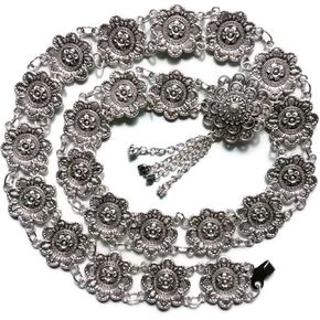 بون باند احزمة مطلية بالفضة بتصميم مستوحى من التقاليد التايلاندية الكبرى بنمط فينتاج لحفلات الزفاف للنساء، فستان وتنورة سارونج شرقية in Kuwait