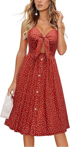 فساتين LAISHEN النسائية لصيف 2024، فستان صيفي كاجوال لشاطئ هاواي وعطلات الربيع مع جيوب in Kuwait