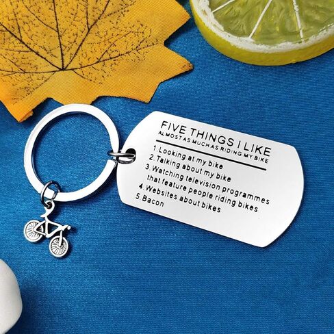هدية مضحكة لراكبي الدراجات النارية، سلسلة مفاتيح لراكبي الدراجات، خمسة أشياء أحبها تقريبًا مثل ركوب دراجتي، سلسلة مفاتيح رياضية، سلسلة مفاتيح لركوب الدراجات، هدية لراكبي الدراجات النارية، هدية مغامرة لراكبي الدراجات in Kuwait