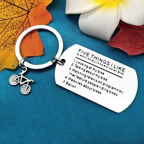 هدية مضحكة لراكبي الدراجات النارية، سلسلة مفاتيح لراكبي الدراجات، خمسة أشياء أحبها تقريبًا مثل ركوب دراجتي، سلسلة مفاتيح رياضية، سلسلة مفاتيح لركوب الدراجات، هدية لراكبي الدراجات النارية، هدية مغامرة لراكبي الدراجات in Kuwait