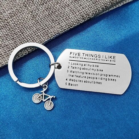 هدية مضحكة لراكبي الدراجات النارية، سلسلة مفاتيح لراكبي الدراجات، خمسة أشياء أحبها تقريبًا مثل ركوب دراجتي، سلسلة مفاتيح رياضية، سلسلة مفاتيح لركوب الدراجات، هدية لراكبي الدراجات النارية، هدية مغامرة لراكبي الدراجات in Kuwait