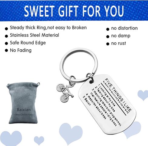 هدية مضحكة لراكبي الدراجات النارية، سلسلة مفاتيح لراكبي الدراجات، خمسة أشياء أحبها تقريبًا مثل ركوب دراجتي، سلسلة مفاتيح رياضية، سلسلة مفاتيح لركوب الدراجات، هدية لراكبي الدراجات النارية، هدية مغامرة لراكبي الدراجات in Kuwait