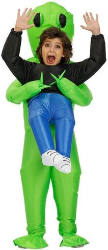Inflatable Costume Alien Costume Fancy Blow Up Costume Halloween Cosplay Fantasy Costume for Kids in Saudi Arabia