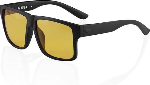 نظارات TOROE نظارات HD مستقطبة للرؤية الليلية نطاق القيادة إطار كبير للغاية نظارات خفيفة الوزن متينة TR90 إطار أسود غير لامع in Kuwait