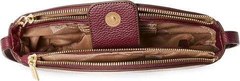 Anne Klein Triple Compartment Crossbody, Cranberry in Saudi Arabia