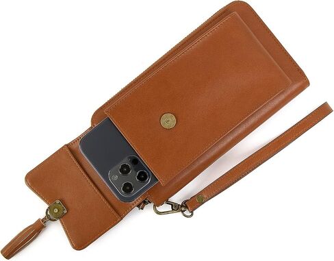 محفظة Rfid Blocking صغيرة للهاتف المحمول للنساء مع فتحات لبطاقة الائتمان in Saudi Arabia