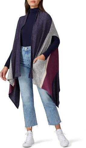 B Collection by Bobeau Rent The Runway Pre-Loved To Be Fair Isle Cardigan, Multicolored, One Size in Saudi Arabia