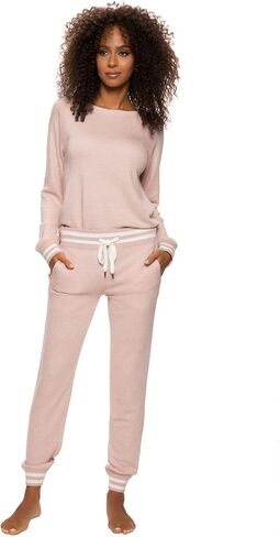 فيلينا | مجموعة Geena French Terry Lounge | سويت شيرت وعداء ببطء, M in Kuwait
