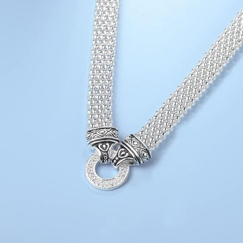 جوهرة مصمم المجوهرات مستوحاة قصيرة النساء قلادة 45 سم + 5 سم الفشار سلسلة كلاسيكية أنيقة خمر العتيقة مجوهرات هدية عيد الميلاد in Kuwait